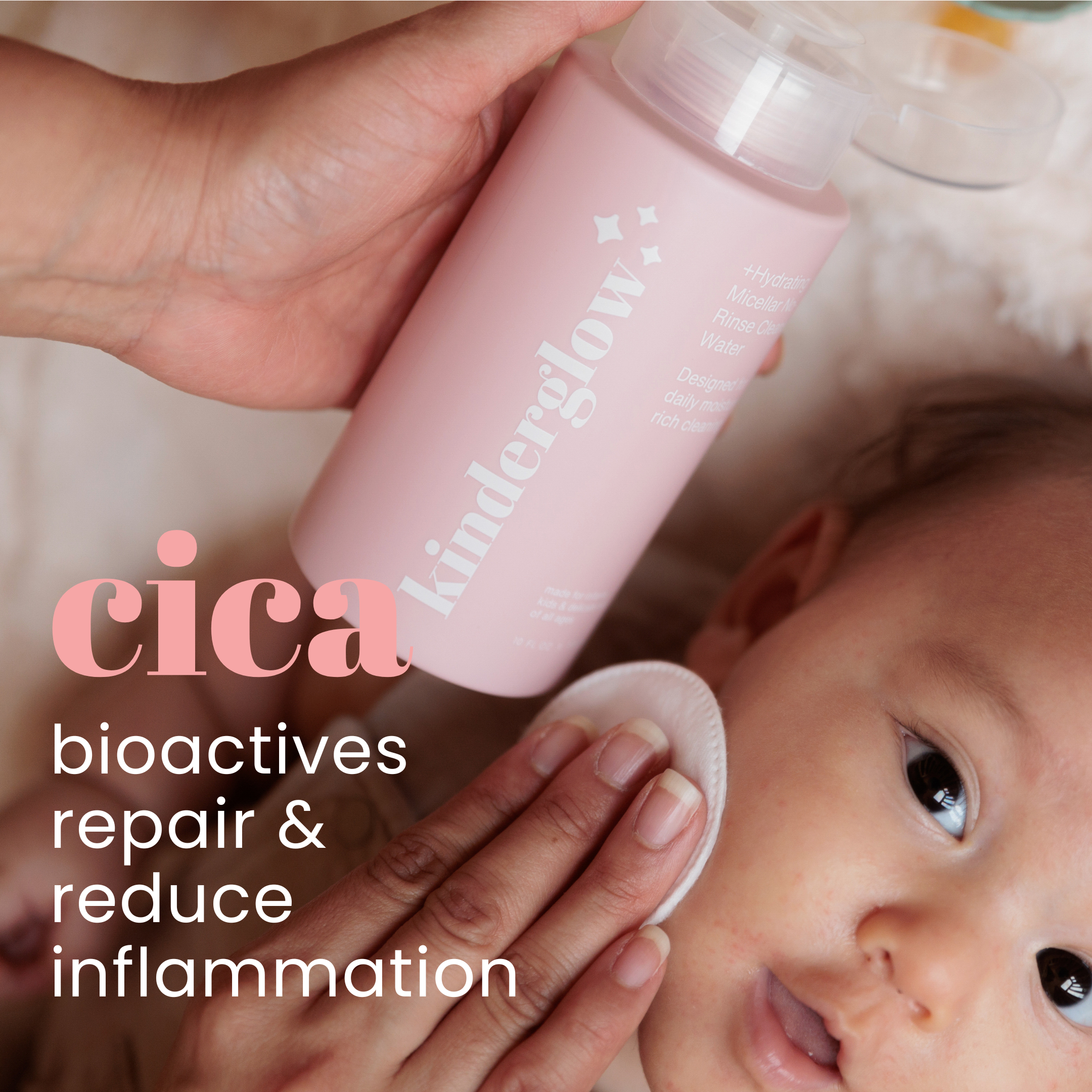 Cica Calm & Clean +Hydrating Micellar No-Rinse Cleansing Water