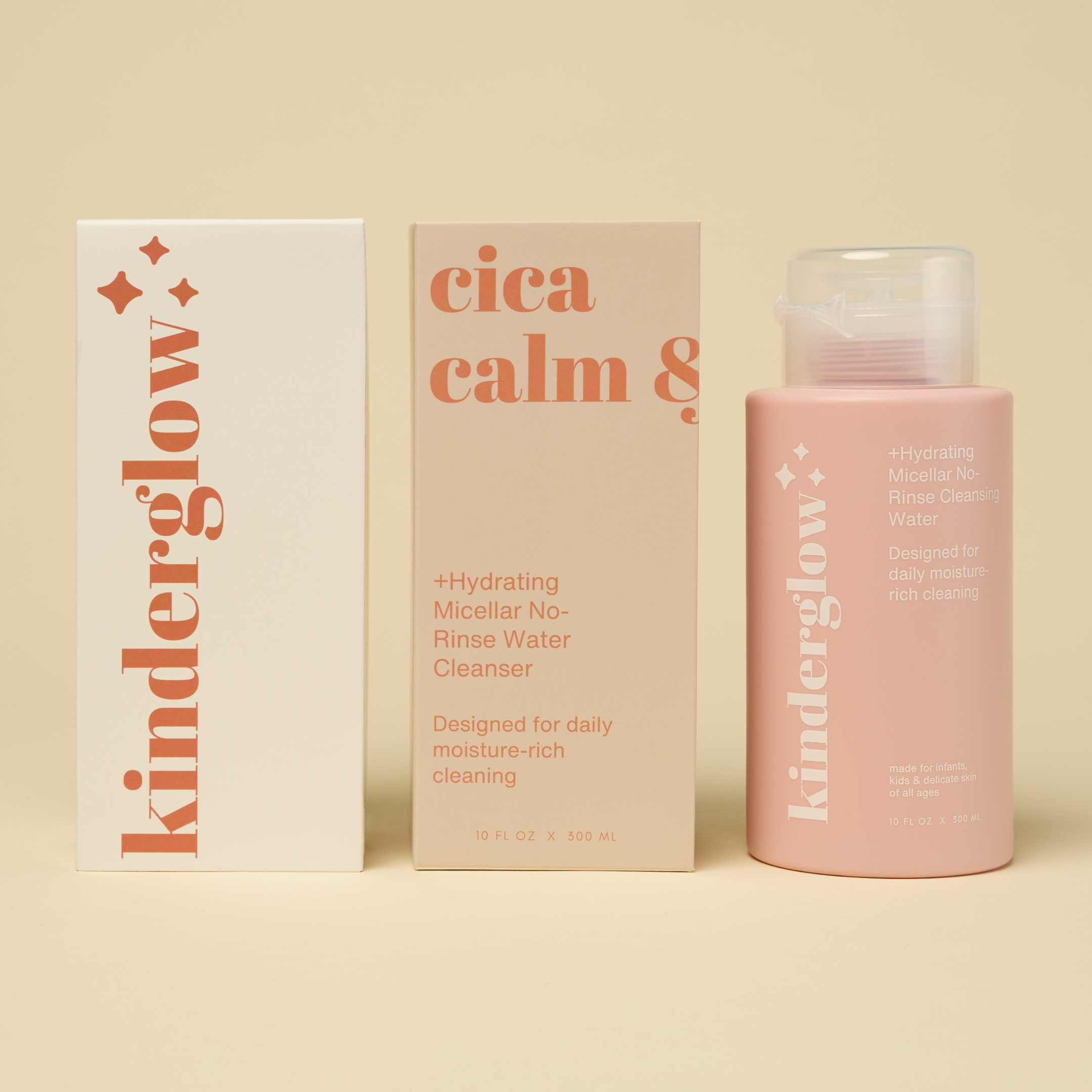 Cica Calm & Clean +Hydrating Micellar No-Rinse Cleansing Water