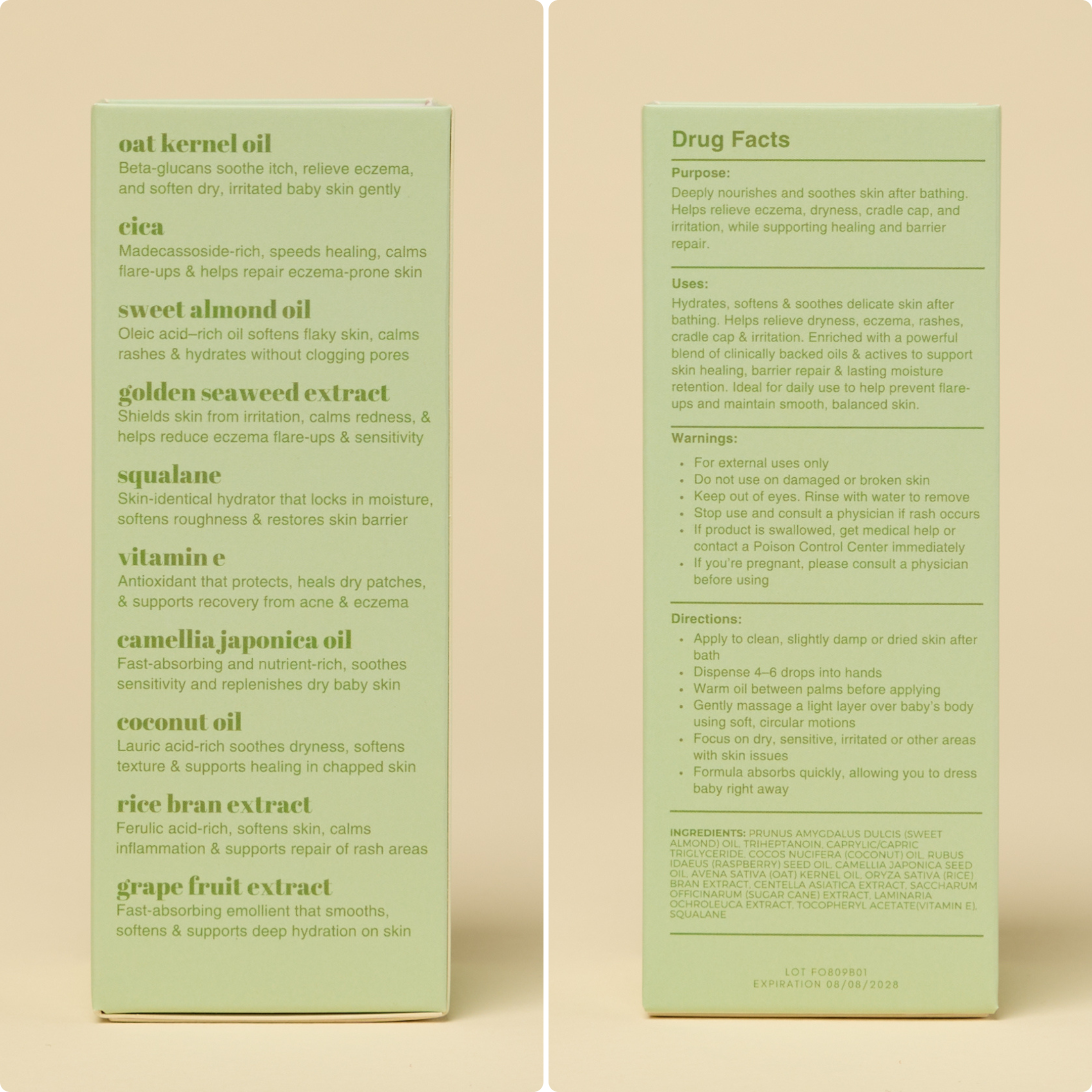 Repairing Oat Blend +Nourishing Post-Bath Body Oil